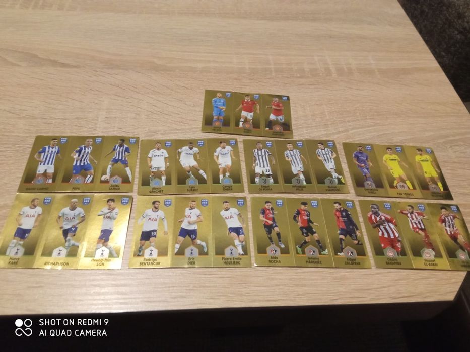 Karty piłkarskie panini fifa 365