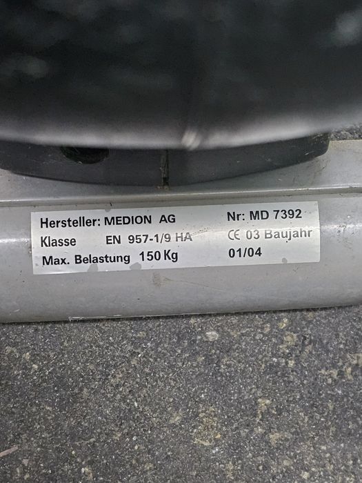 Solidny Orbitrek Medion MD 7392 | Max 150kg | Stabilny i Wytrzymały