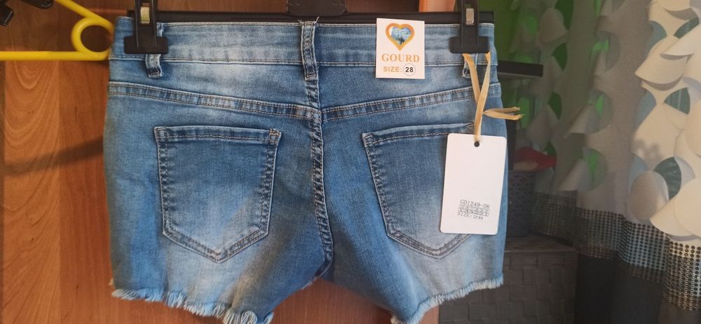 Spodenki jeansowe S M L