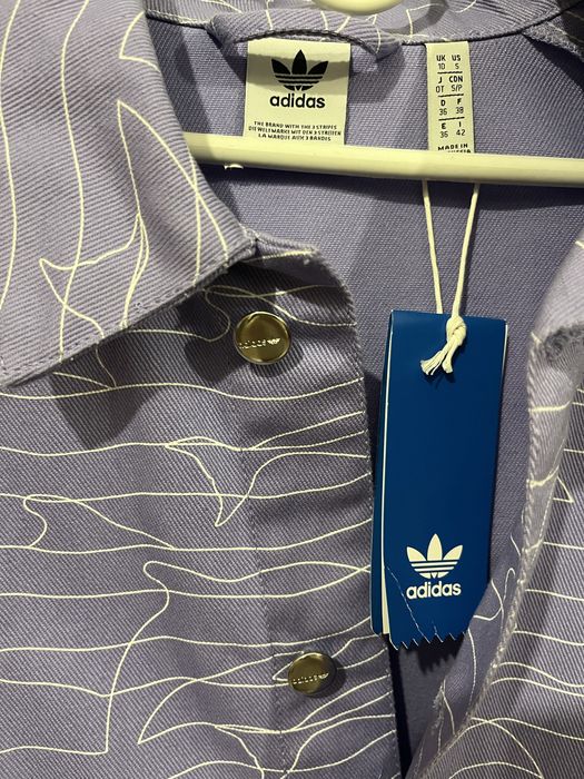Джинсова куртка adidas Originals