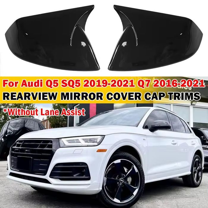 Накладки на зеркала Audi Q5 Q7 SQ5 SQ7 зеркала ауди ку5 ку7 боковые зеркала ауди