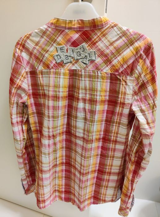 Blusa rosa, laranja, como Nova, Desigual, S