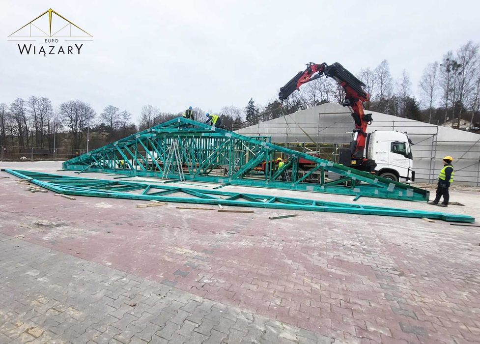 Wiązary dachowe. Projektowanie, produkcja, montaż!