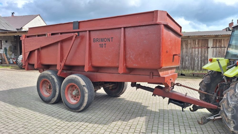 Przyczepa skorupa 10T Brimont