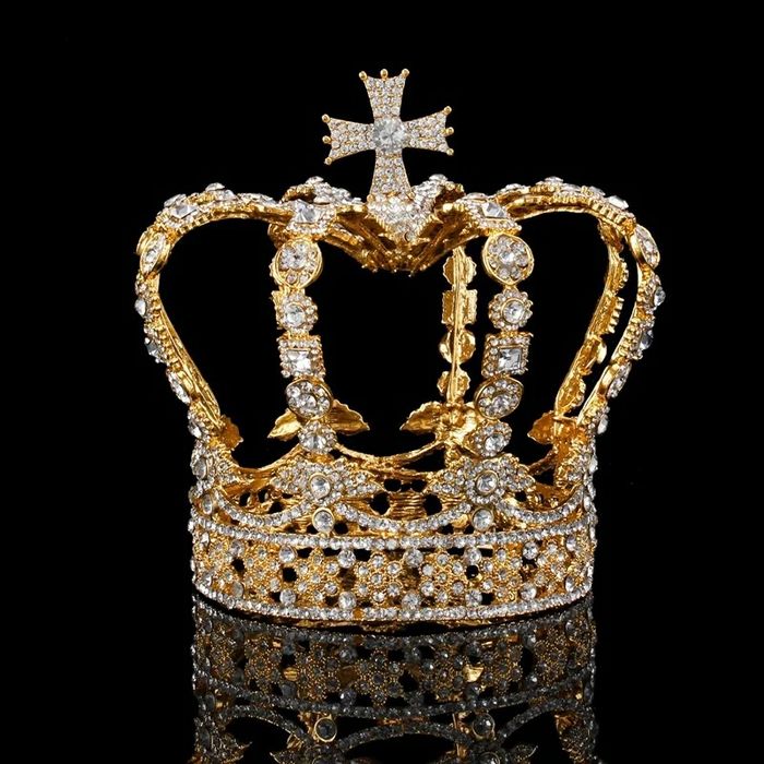 Coroa de Rainha Metálica