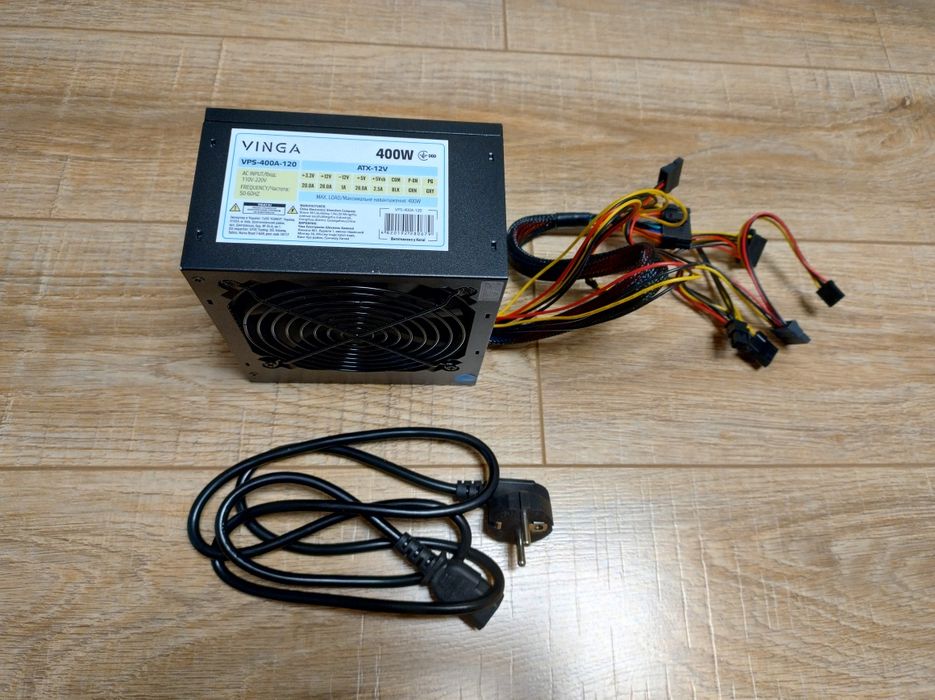 Блок живлення Vinga 400W (VPS-400A-120)