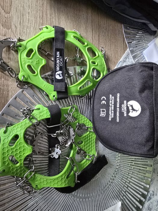 Mountain Goat Trekkingowe Raczki zimowe XL wędrówki kolce/zęby na buty