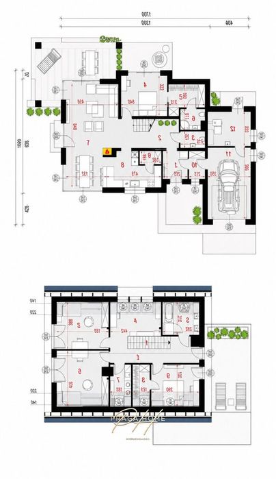 Dom 172 m2 | Działka 3500 m2 | Kobierne