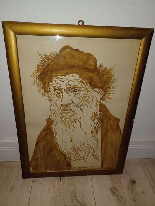 Portret Żyda 1934 rok