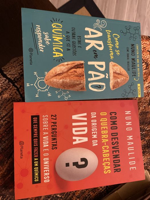 Dois livros de Nuno Maulide