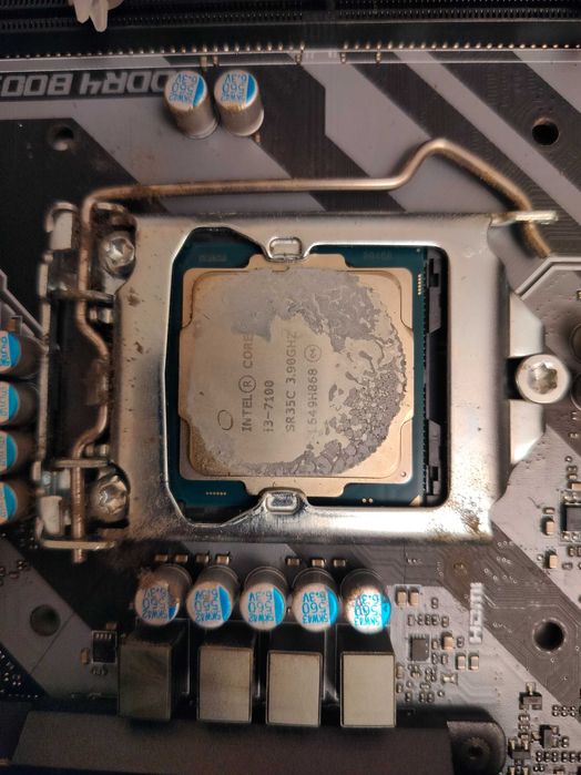 Комплект - матплата Intel B250, cpu i3, кулер, RAM DDR4, video GTX970