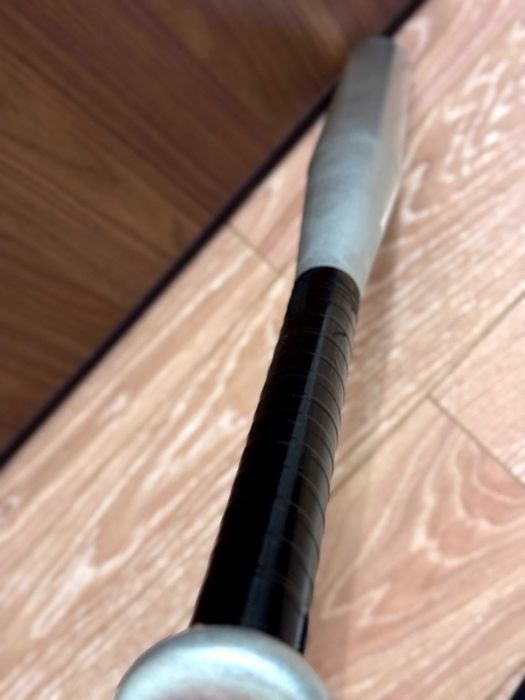 Duży Solidny Metalowy Kij Baseballowy - 64 CM Antypoślizgowa Rączka !