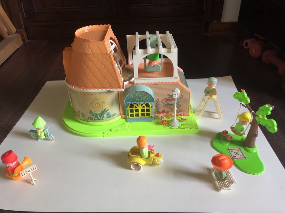 Casa Grande Pin y Pon anos 80 e vários acessórios incluídos