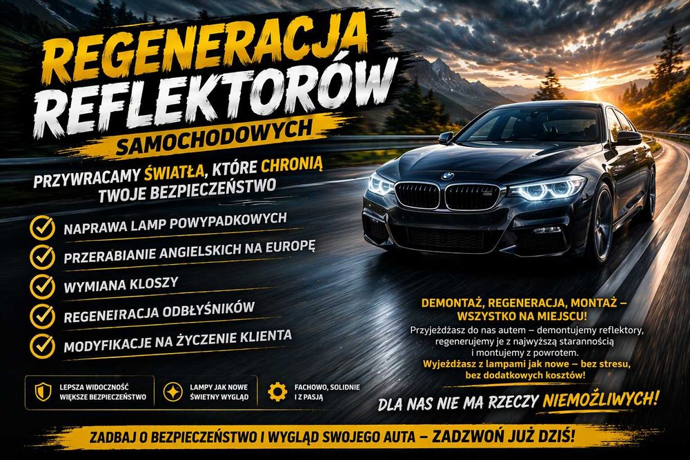 Regeneracja reflektorów