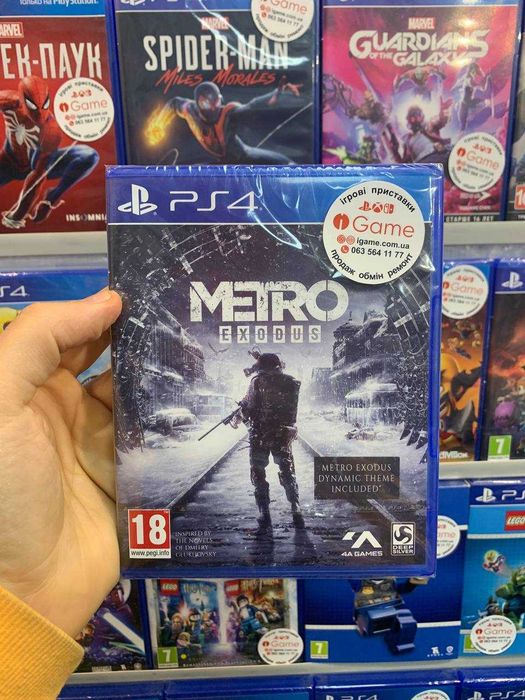 Metro Exodus, Ps4, Ps5 igame
