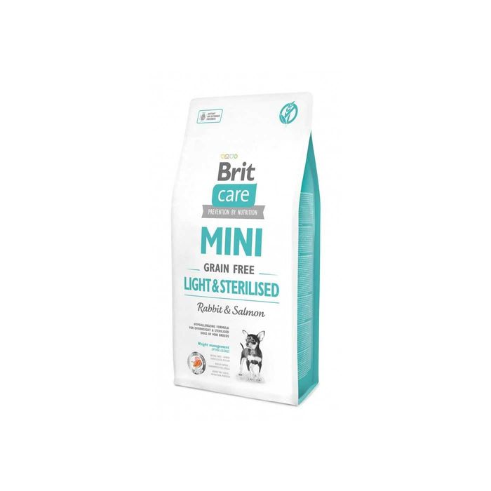 Brit Care Mini Light Steril 7 кг для стерилізованих собак міні порід