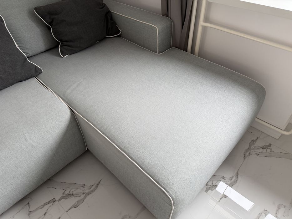 Sprzedam rozkładaną kanapę z dodatkowym pojemnikiem na pościel