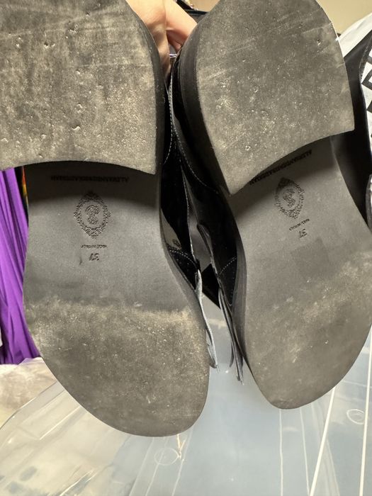 Ботинки лаковые женские 37