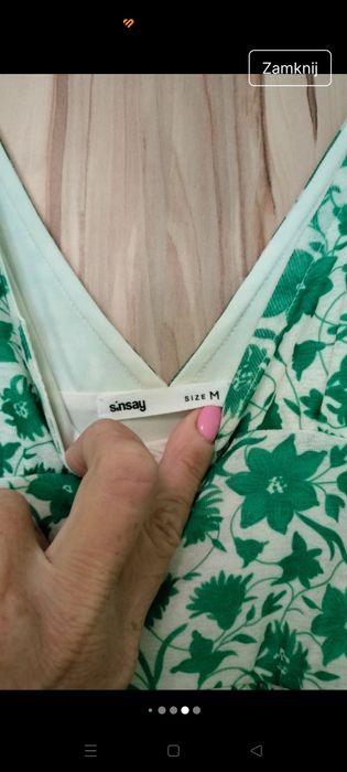 Sukienka rozmiar M marki Sinsay