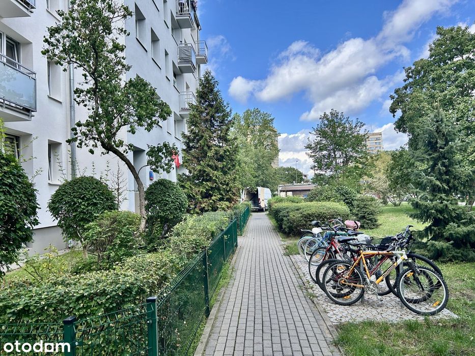 2 pokoje na Sadybie | Balkon | Piwnica | Zieleń | parking pod blokiem