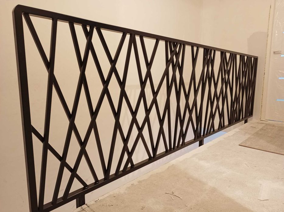 Balustrada wewnętrzna zewnętrzna loft nowoczesny styl schody balkon