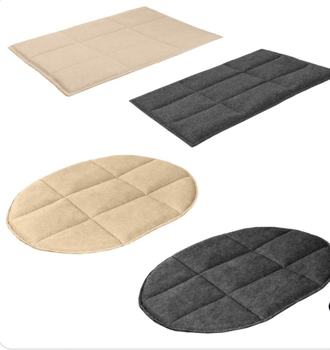 Килимок для домашніх тварин (сірий,бежевий)