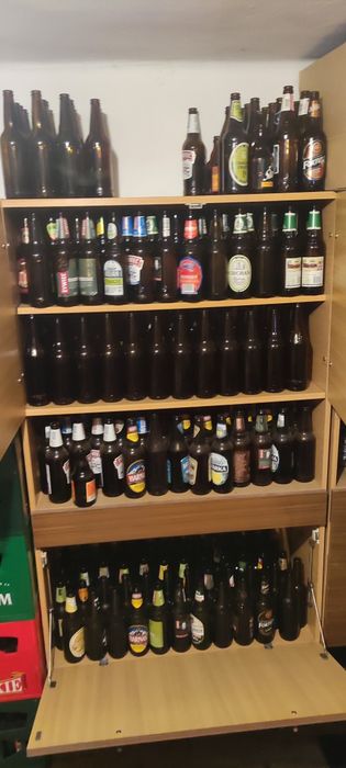 Butelki na piwo domowe, płukane, zwrotne