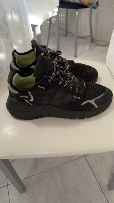 Tenis adidas 3M 43 1/3 preto e cinza