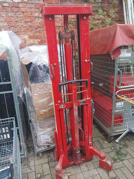 Paleciak wózek paletowy masztowy ręczny 2400 mm