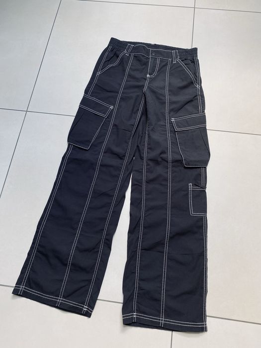 Spodnie H&M bojówki rozm. 36 czarne