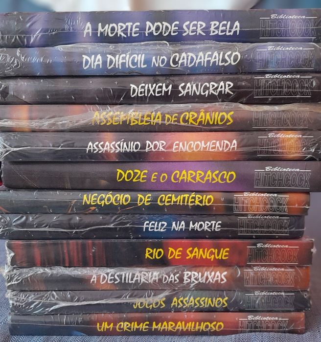 Coleção completa 12 livros Hitchcok novos