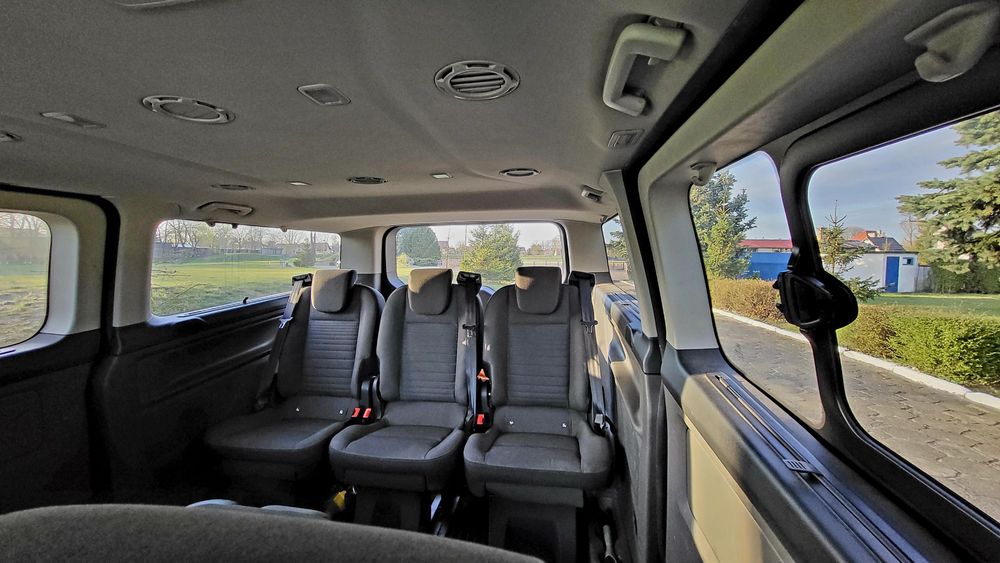 Wynajem busa 8-osobowy automat Ford Tourneo Custom 185KM # narty