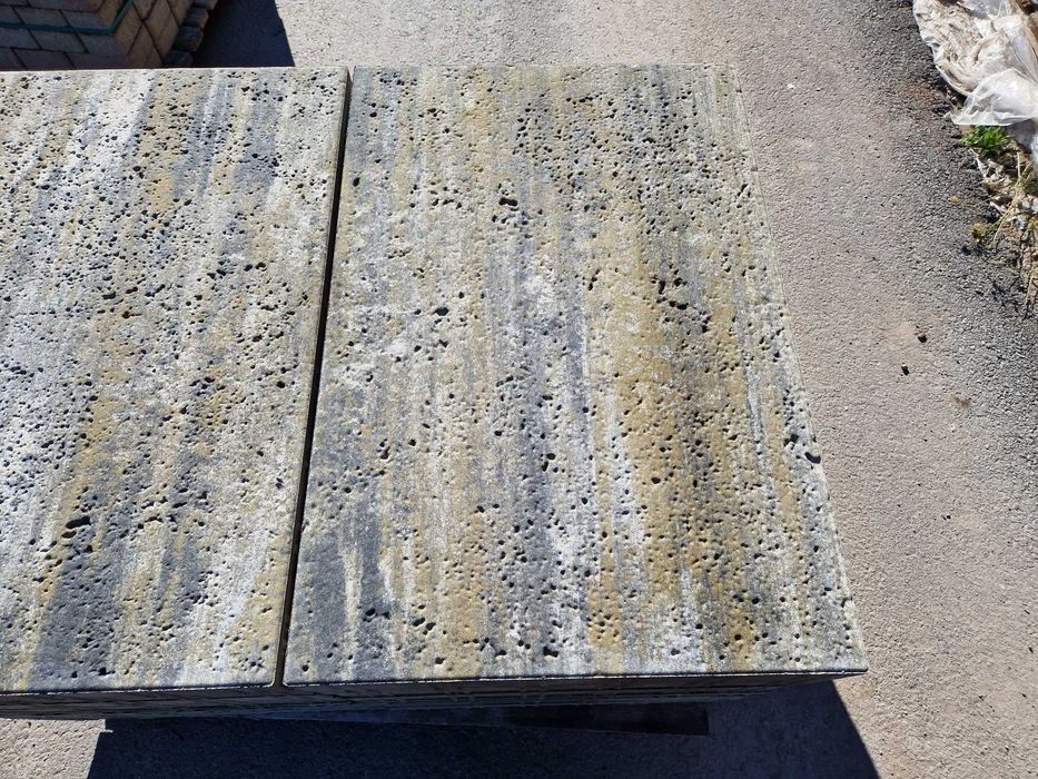 Płyta Tarasowa Trawertyn Black Shadow Babilon Kostka Brukowa Okazja !