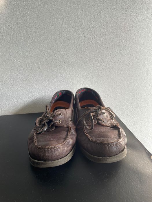 Sapatos vela  castanhos
