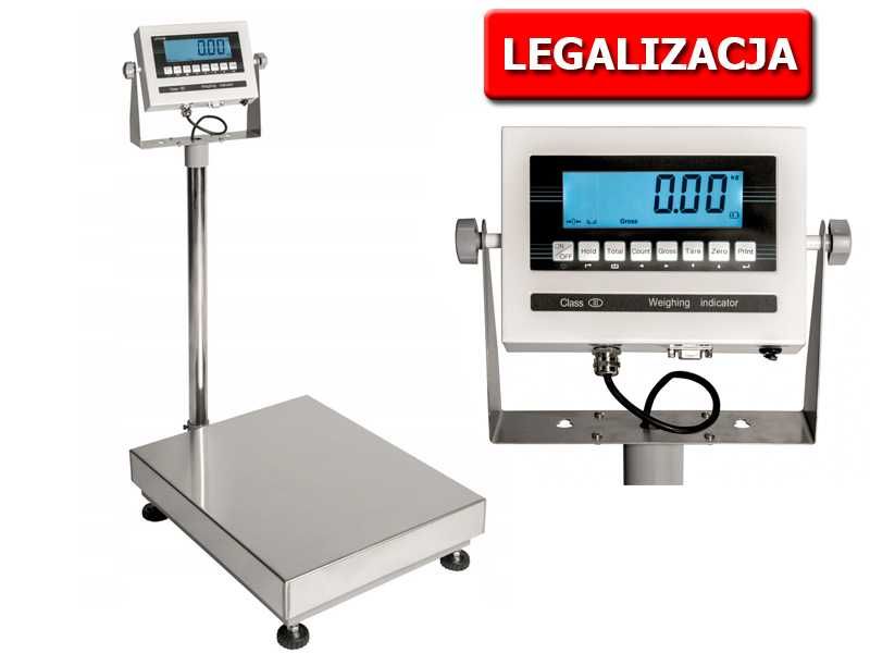 Waga Sklepowa Magazynowa Platformowa 150kg Legalizacja 2028 Wysyłka