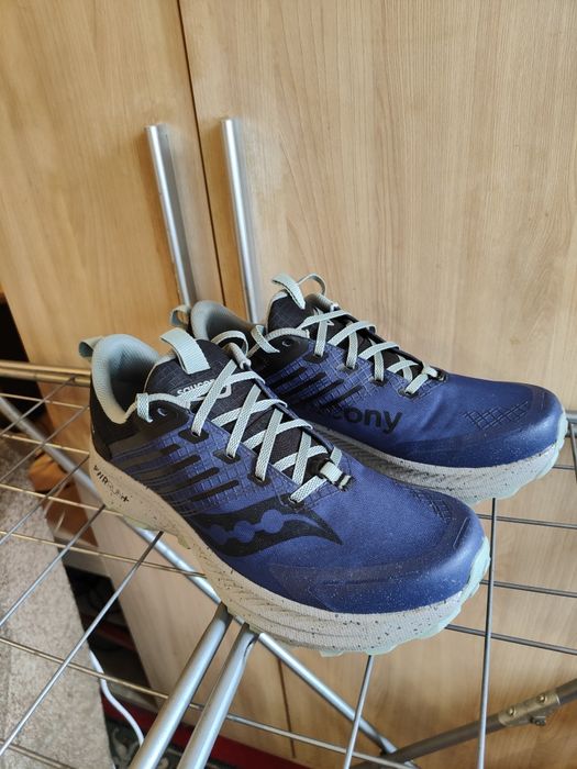 44 Saucony ride tr2 GTX бігові трейлові кросівки майже нові  Gore-TEX