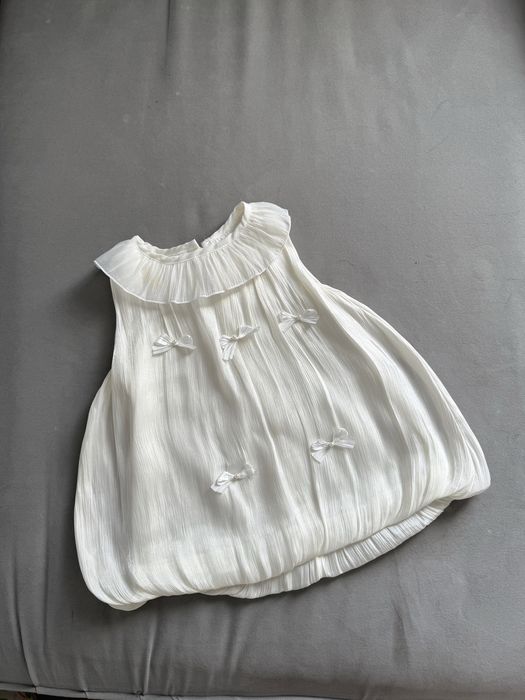 Дитяче  плаття/ сукня з бантами на 1 рочок 80 розмір