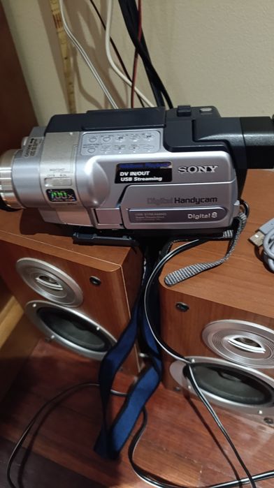 Câmara de filmar Sony Cybershot.