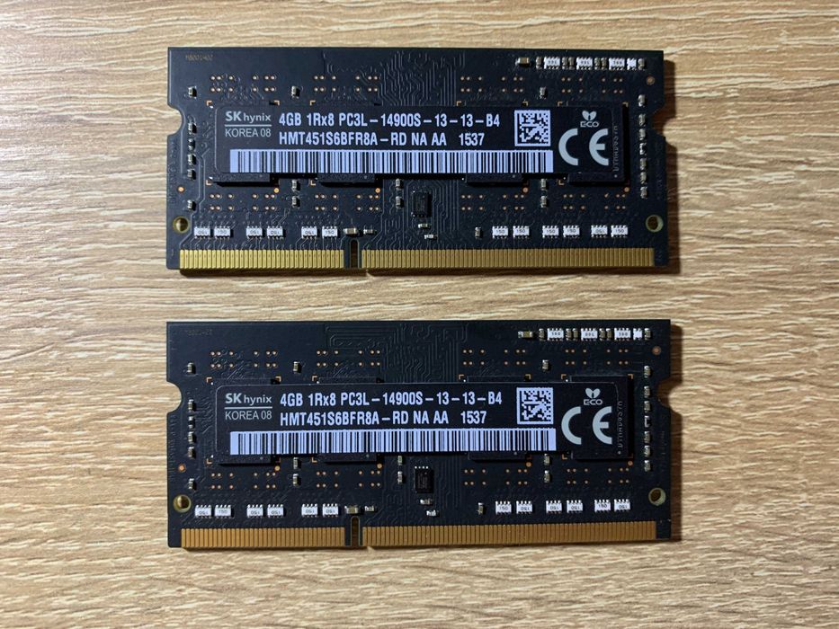 Оперативна памʼять SK hynix DDR3L 1866Mhz