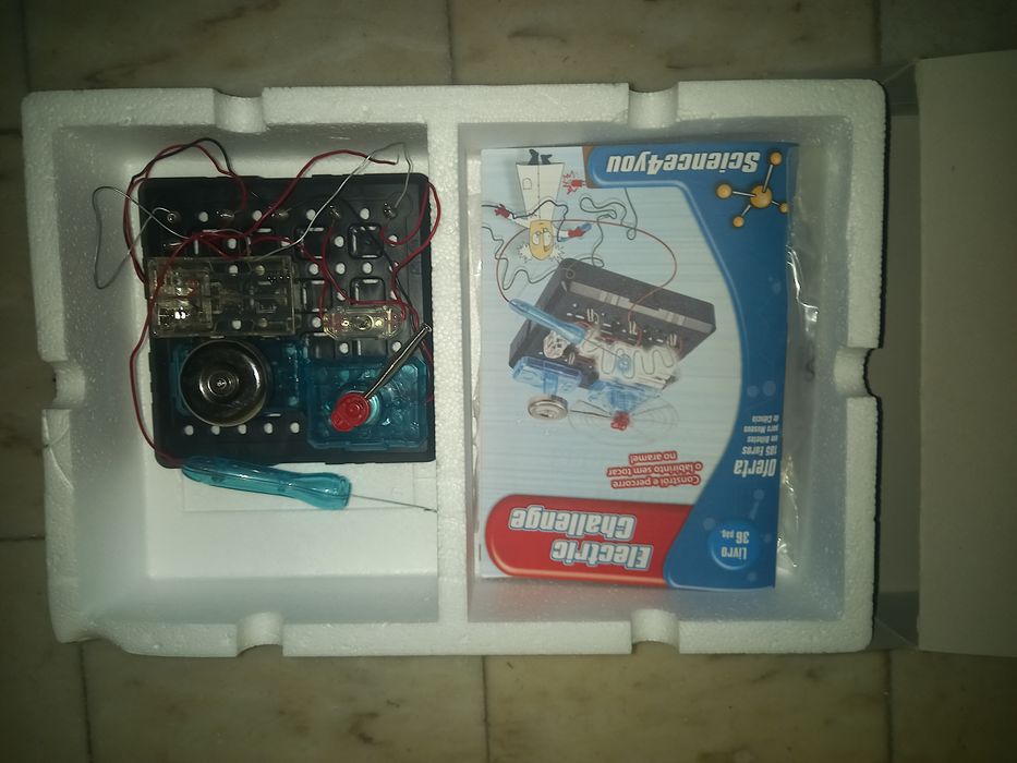 Brinquedo /Kit Educativo "Desafio Eléctrico" da SCIENCE4YOU