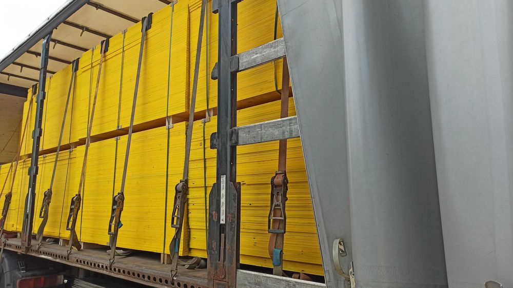 Blaty trójwarstwowe 250 x 50 II klasa nowe strop szalunki sklejka