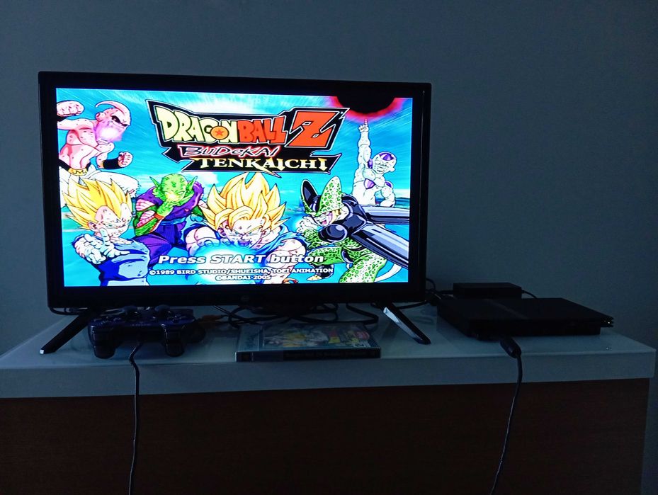 PS2 slim PlayStation 2, comando, 20 jogos originais