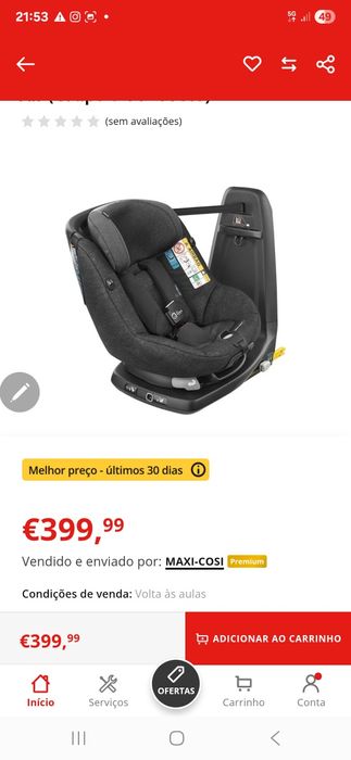 Cadeira auto bebeconfort