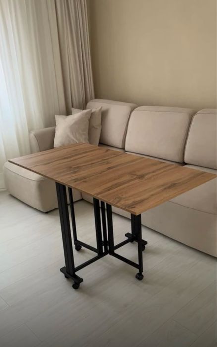 Стіл-книжка трансформер, ідеальний для кухні