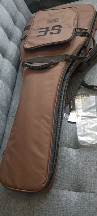 PRS SE Swamp Ash Special IB com saco, straplock e cordas novas