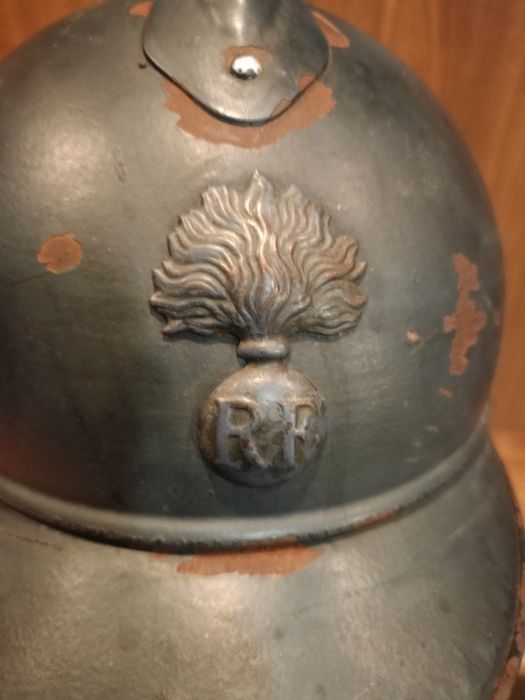 Hełm francuski Adrian Mle.15 antyk kolekcja militaria WW1