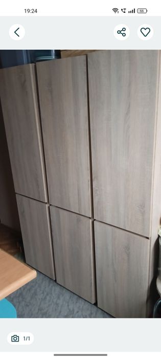 Szafa dokładnie 1słupek