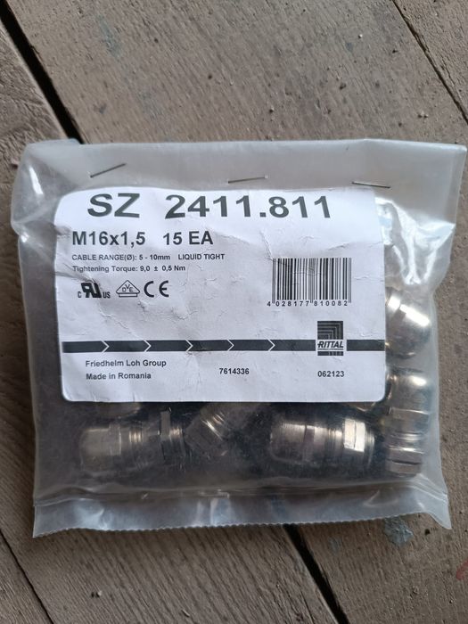 Гермоввод/кабельный ввод  M16x1,5; M25x1,5; M50x1,5