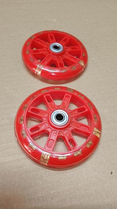 LED Kółka Do Hulajnogi 2 szt. 110mm