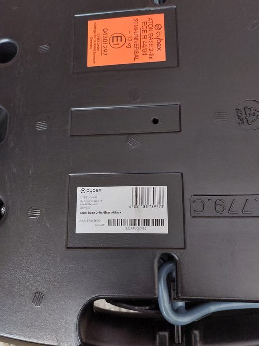 Cadeira auto Cybex Aton 5 + Aton base 2-fix + Adaptadores